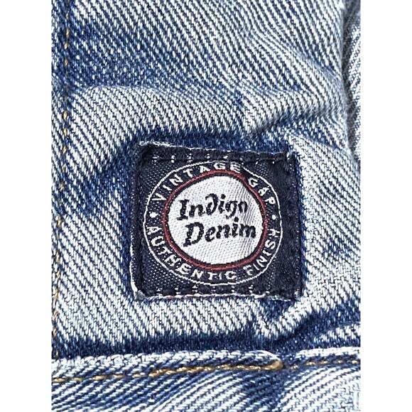 Vintage Gap Special Edition Denim Jean Jacket Mens XL Utility Trucker Chore Barn - Picture 3 of 8